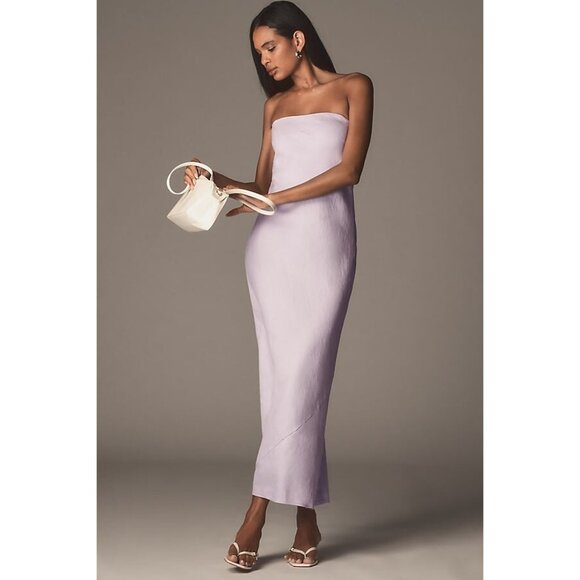 The Tilda Linen Blend Slip Dress XL - Picture 1 of 3